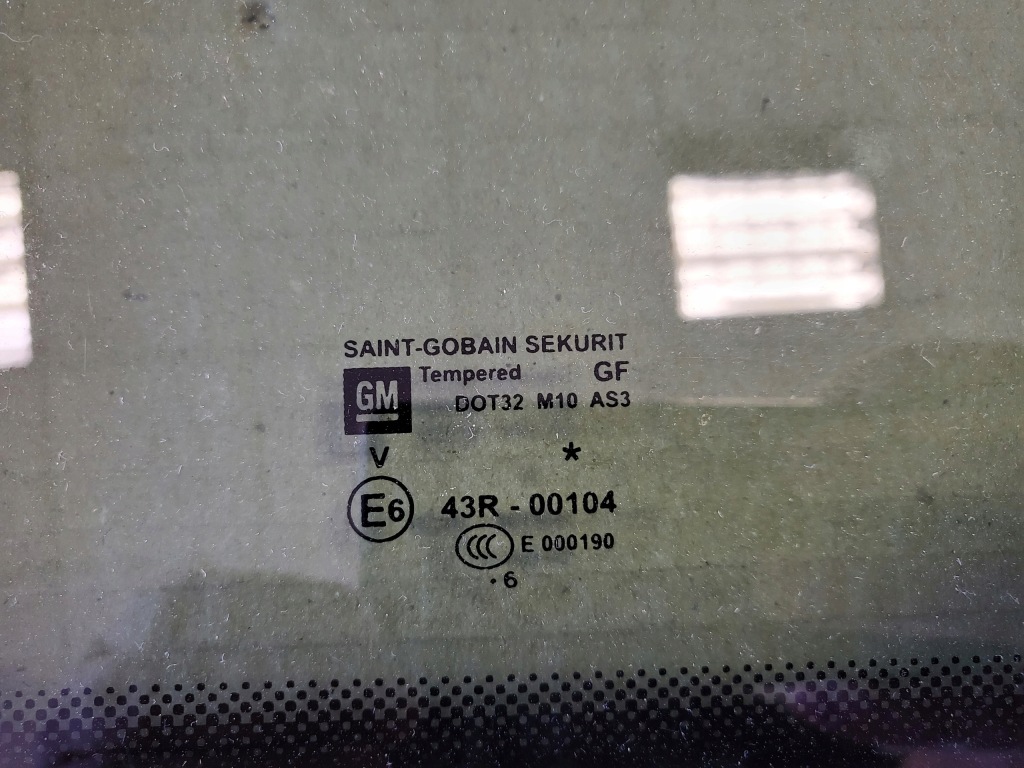 фото №8, Скло opel zafira b задня oryg. лівий lub правий
