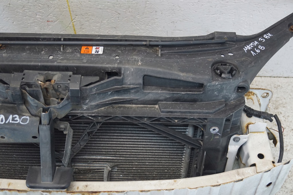 фото №5, Pas передній радіатор mazda 3 i bk 1.6 b