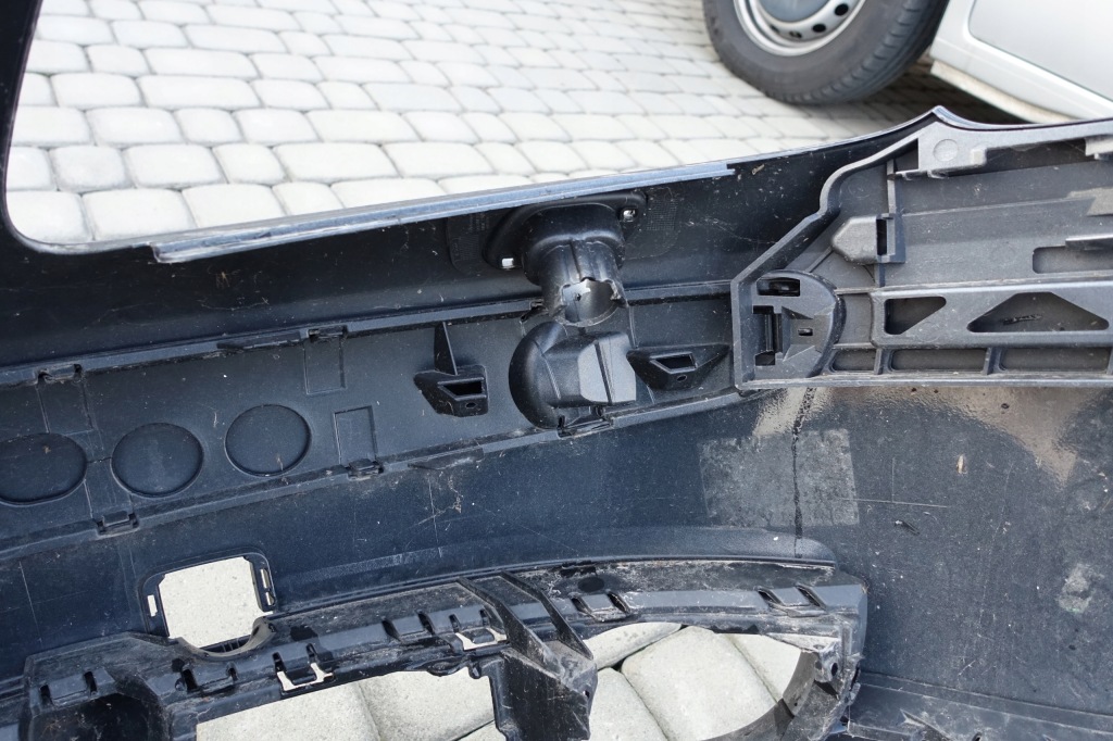 Vw touran i бампер передній szary омивачі Недорого