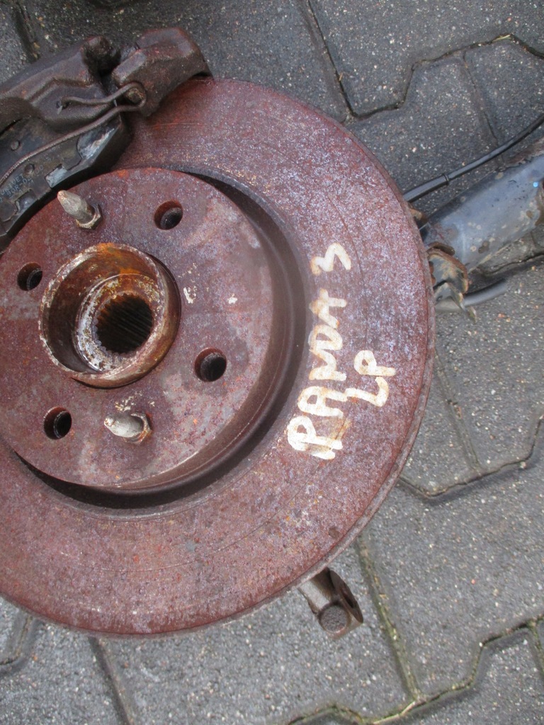 фото №7, Амортизационная стойка амортизатор левый правый перед передний поворотный кулак fiat panda iii 4x4