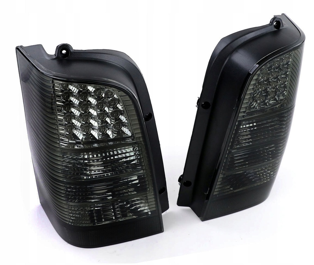 фото №11, Mercedes vito w638 v-klasa 96-03 лампы задние задняя led smoke светодиодный чёрные