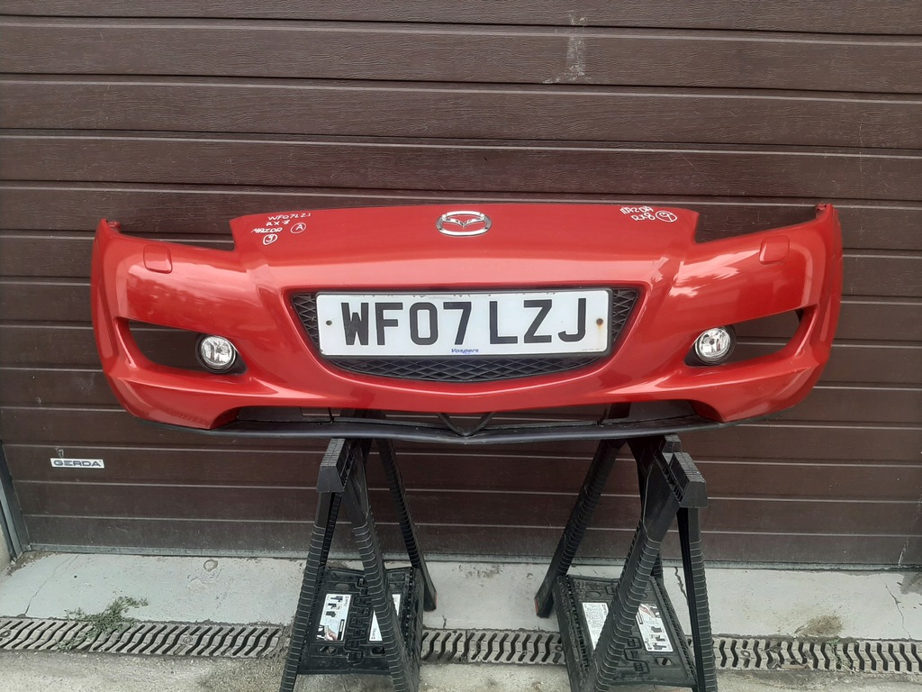 фото №1, Бампер перед передній mazda rx-8 rx8 pod омивачі ксенон ксенон