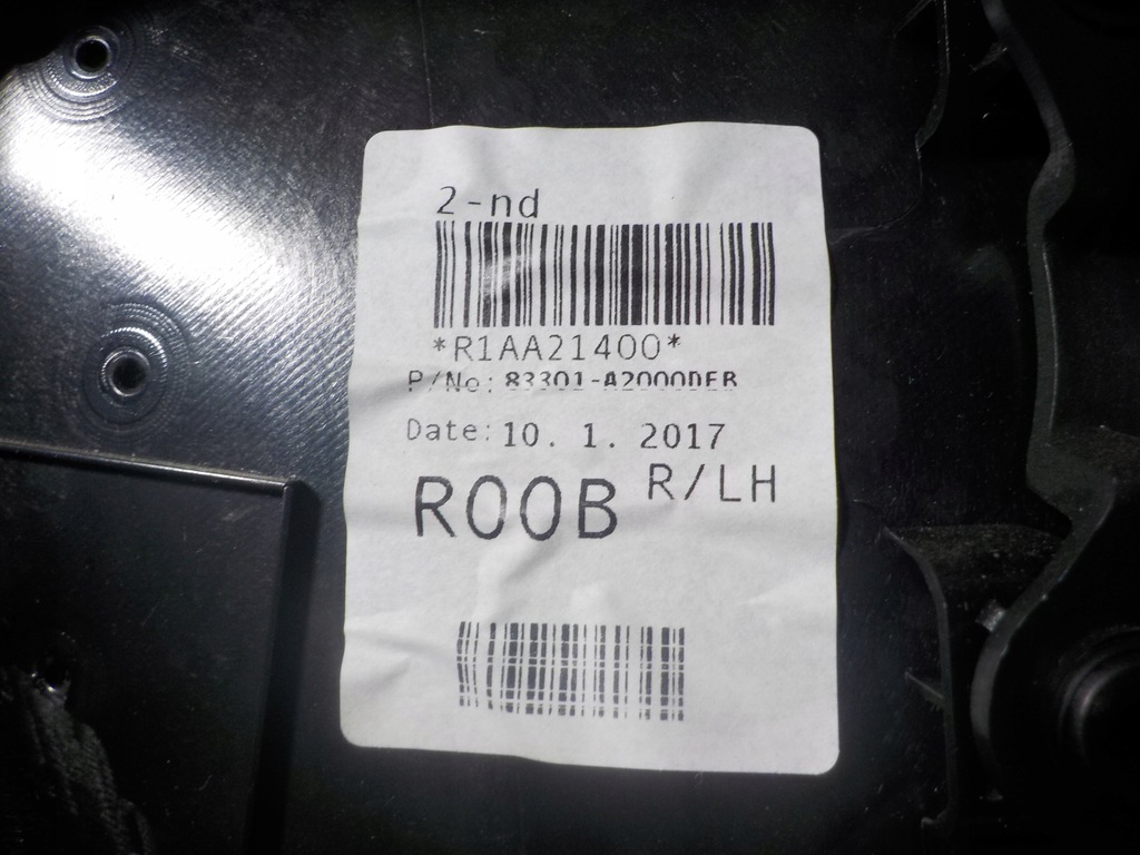 фото №4, Kia ceed ii 2017r 1.6 dohc обшивка дверь левый задняя