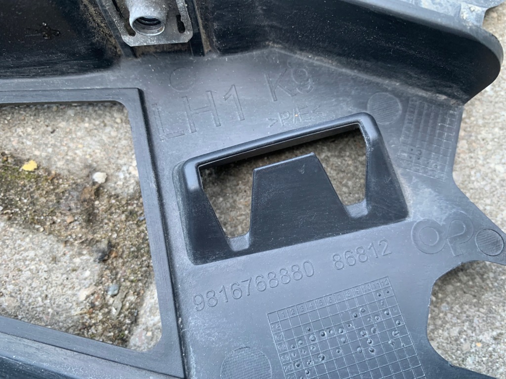 фото №12, Citroen berlingo iii напрямна бампера лівий задня rifter combo proace