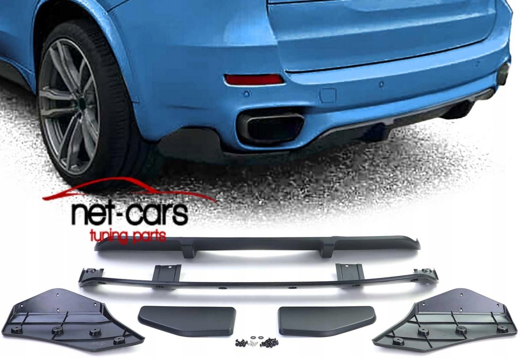 Купити Накладка дифузор bmw x5 f15 aero m performance mat