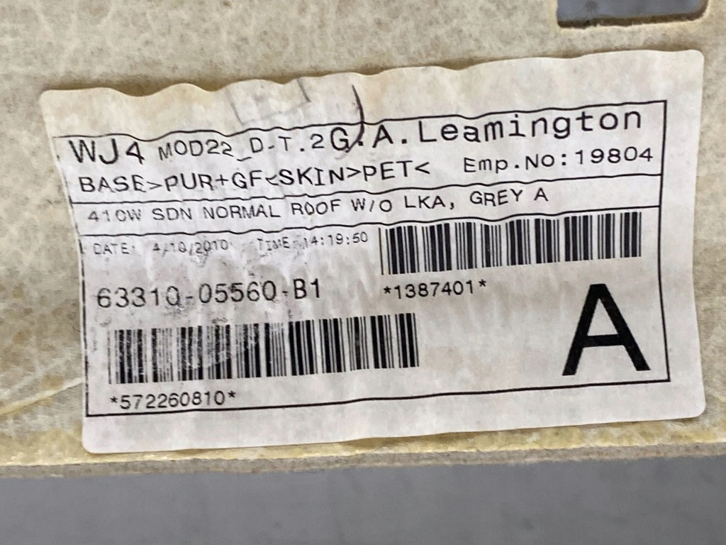 2010 toyota avensis t270 потолок 572260810 Цена