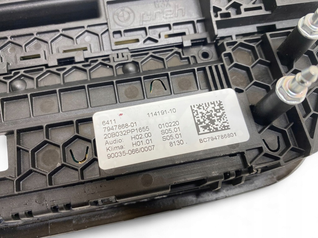 фото №15, Bmw 5 g30 g31 2020 панель кондиционера