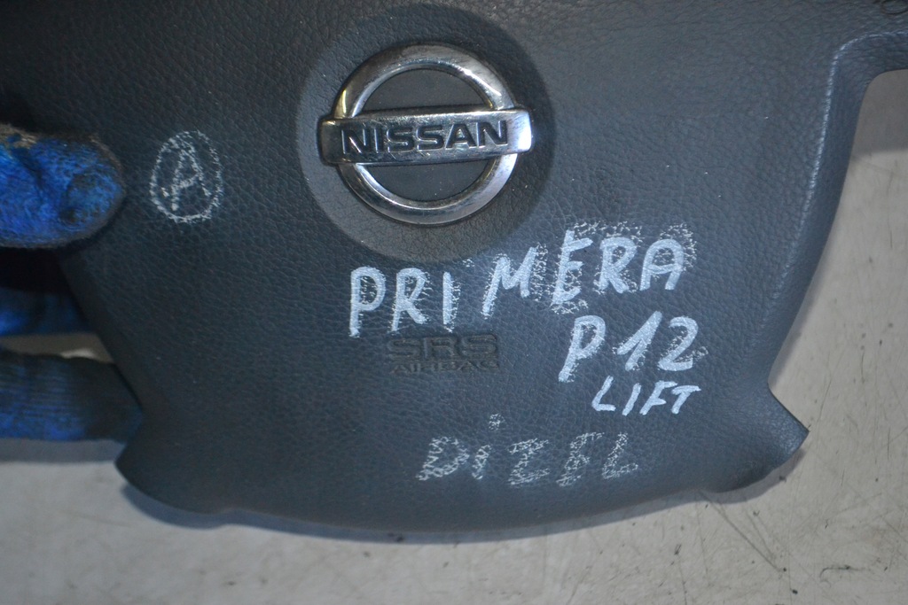 фото №5, Подушка подушка безопасности руля водителя nissan primera p12 lift 6038826