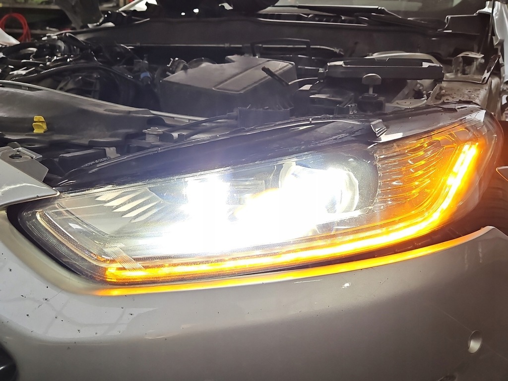 фото №1, Фара левый лампа перед full led dynamic ford fusion usa 12-16