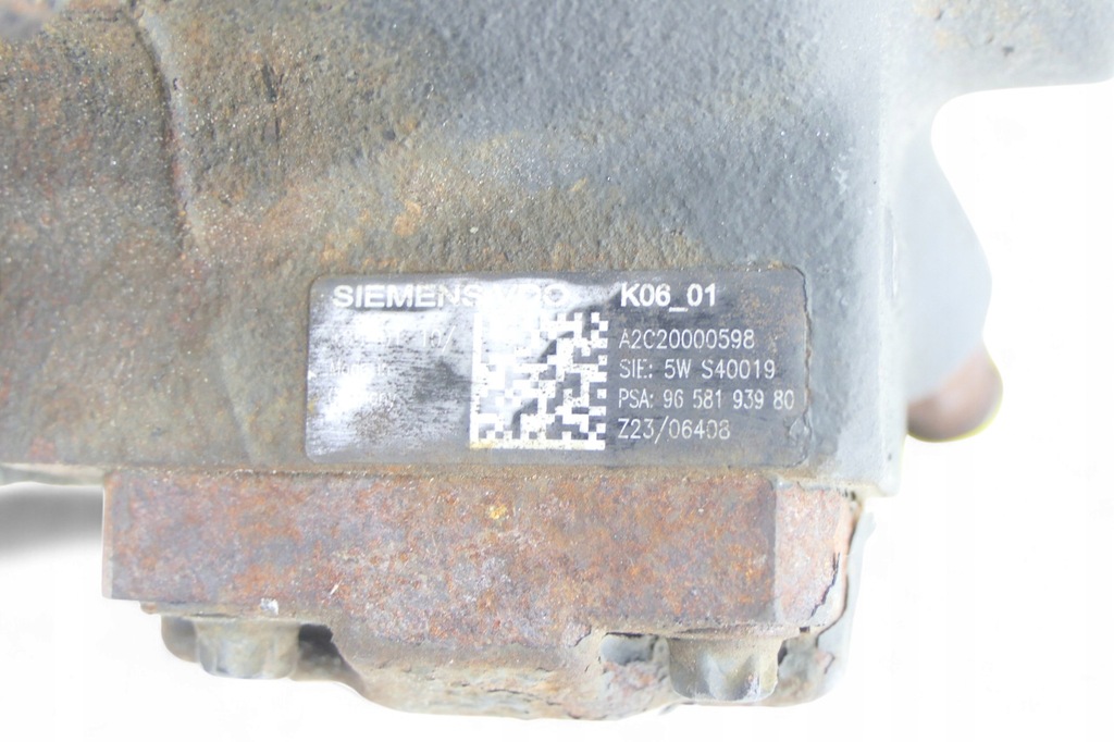 фото №11, Насос упорскування peugeot 407 citroen c4 c5 ii 2.0 hdi 9658193980 5ws40019
