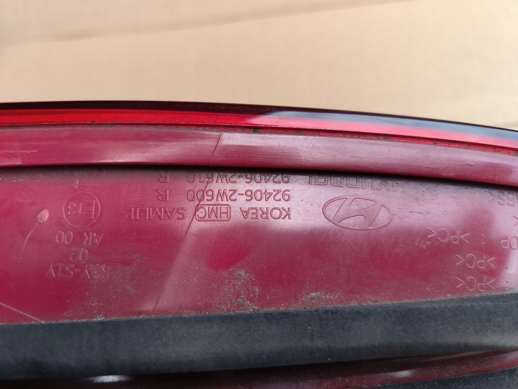 фото №7, Hyundai santa fe iii лампа задня задня w кришка l 92405-2w600 p 92406-2w600