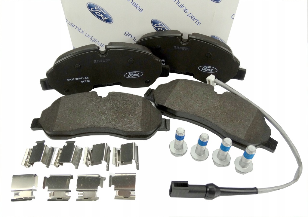 фото №12, Тормозные колодки тормозные перед custom transit mk8 ford оригинальный номер _ 2391870 _ bk31-2k021-ae