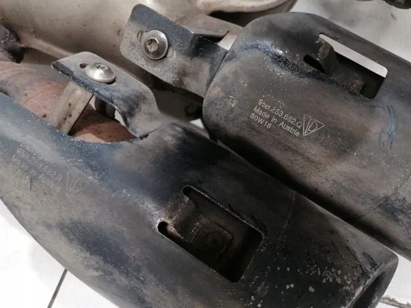 фото №11, Porsche macan 95b gts sport exhaust 95b253612fy глушитель