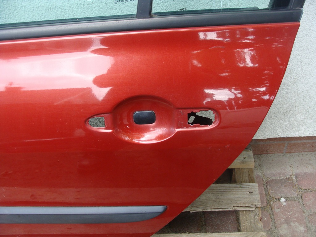 фото №13, Двері ліва лівий задня задні renault megane ii hb teb76