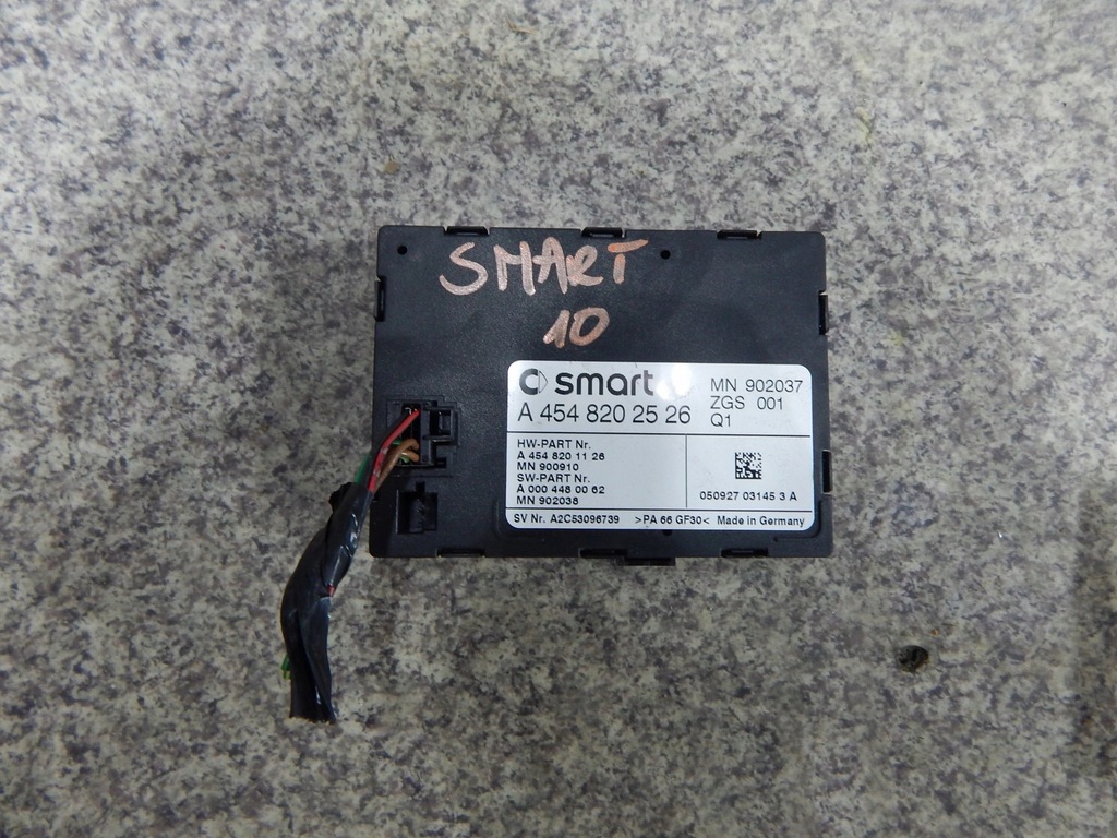 фото №1, Smart forfour модуль иммобилайзер a4548202526