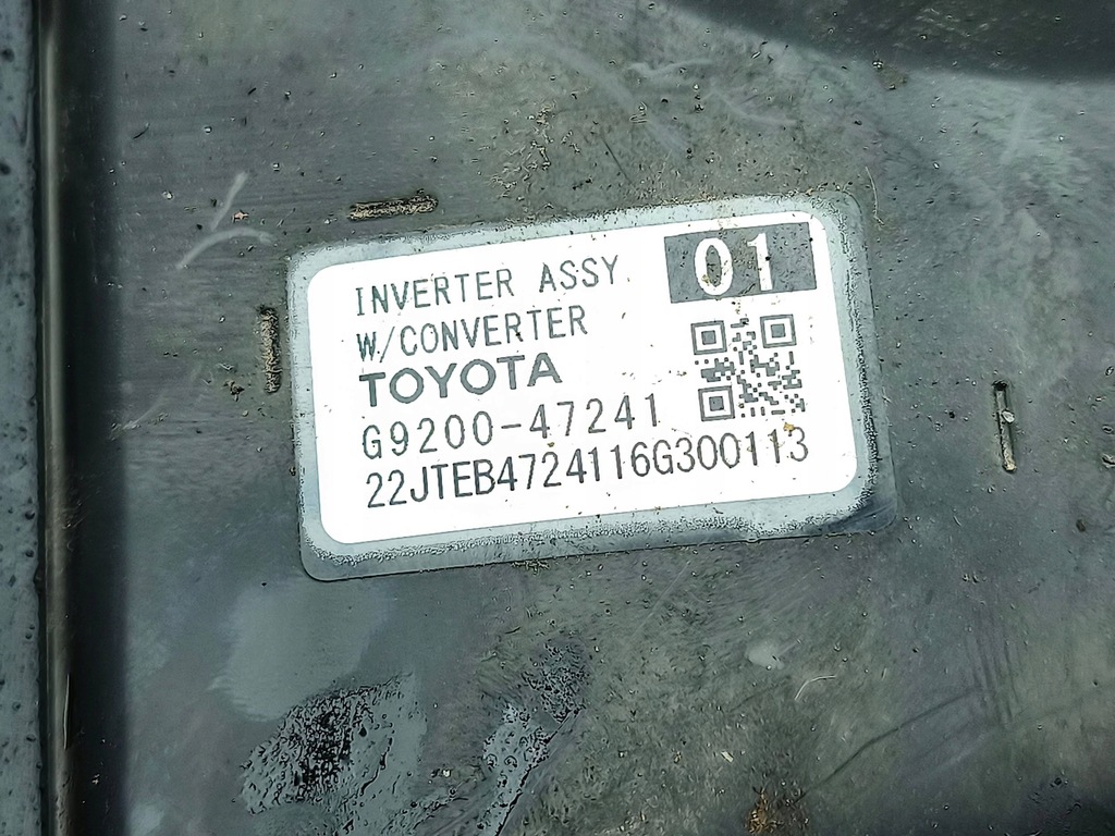 фото №9, Toyota prius xw50 2016 inwerter/przetwornica напруги g920047241