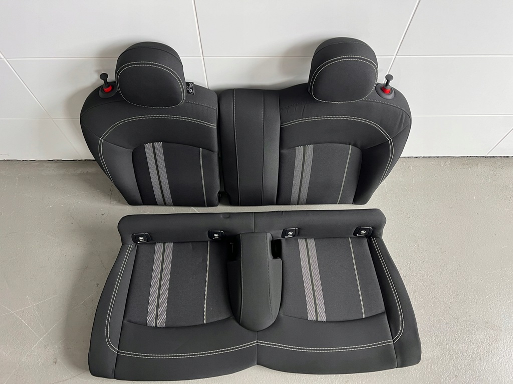 фото №11, Mini f56 сидіння сидіння обшивки заднє сидіння тунель interior john cooper works nowe