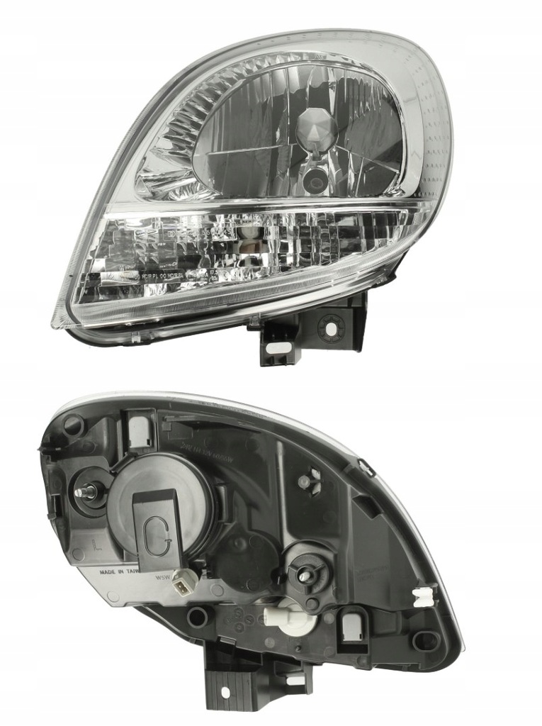 фото №1, Фара лівий nissan kubistar renault kangoo 01.2003-01.2008