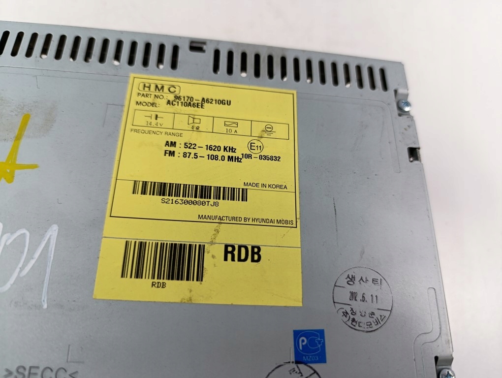 фото №7, Hyundai i30 ii радіо cd 96170-a6210gu