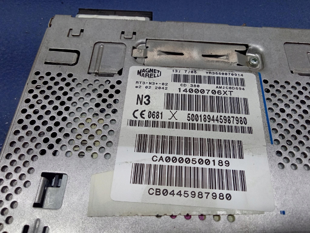 фото №8, Lancia phedra радіо cd navi 14000706xt