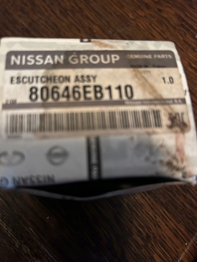 фото №1, Заглушка двері задня правий nissan navara 80646eb110