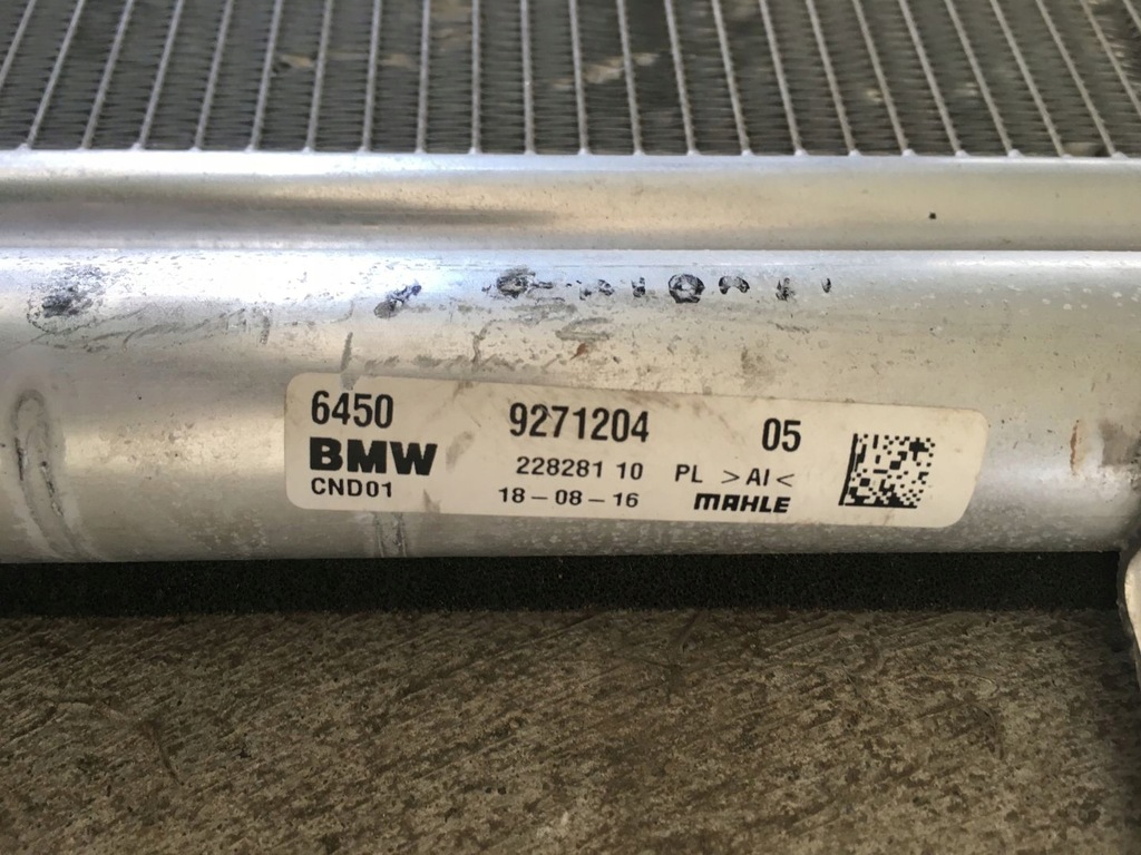 фото №6, Mini cooper f55 13- радіатор кондиціонера 9271204