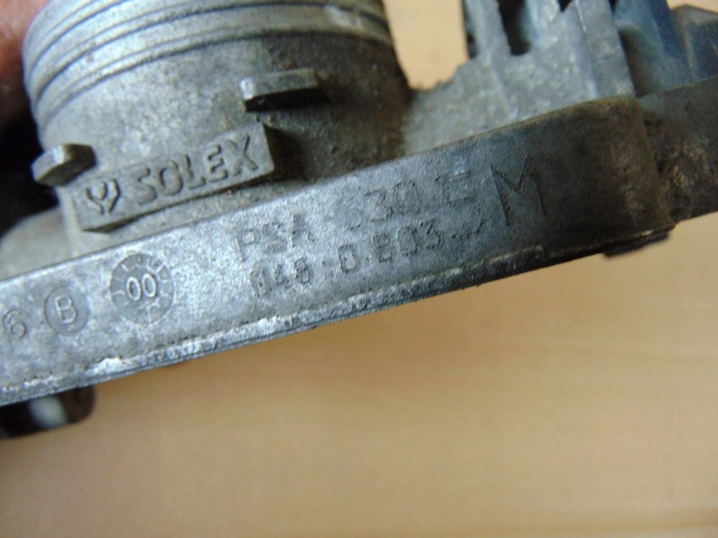 фото №5, Дроссельная заслонка citroen xsara picasso 1.4 aj0010376