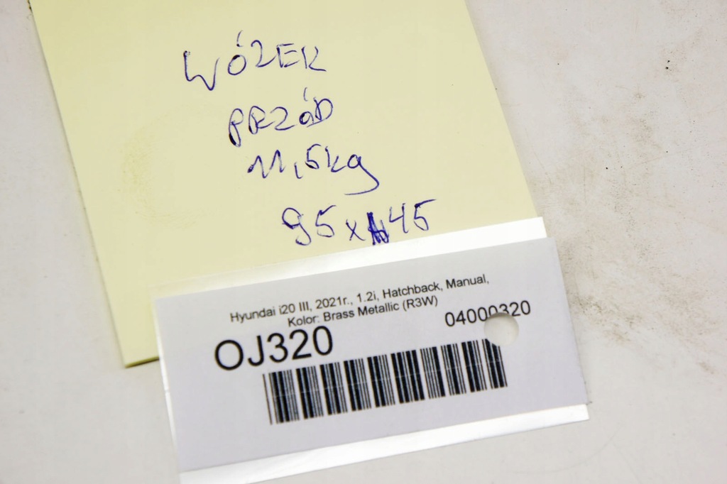 фото №8, Oj320 hyundai i20 iii 1.2i підрамник підрамник перед