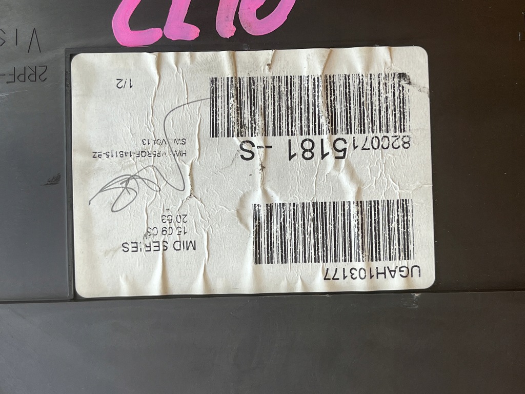 фото №3, Счетчик renault clio iii 2005-2008 8200715181