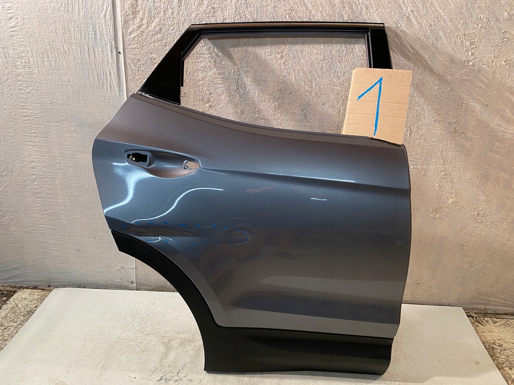 фото №11, Hyundai santa fe iii дверь правый задняя задние правое