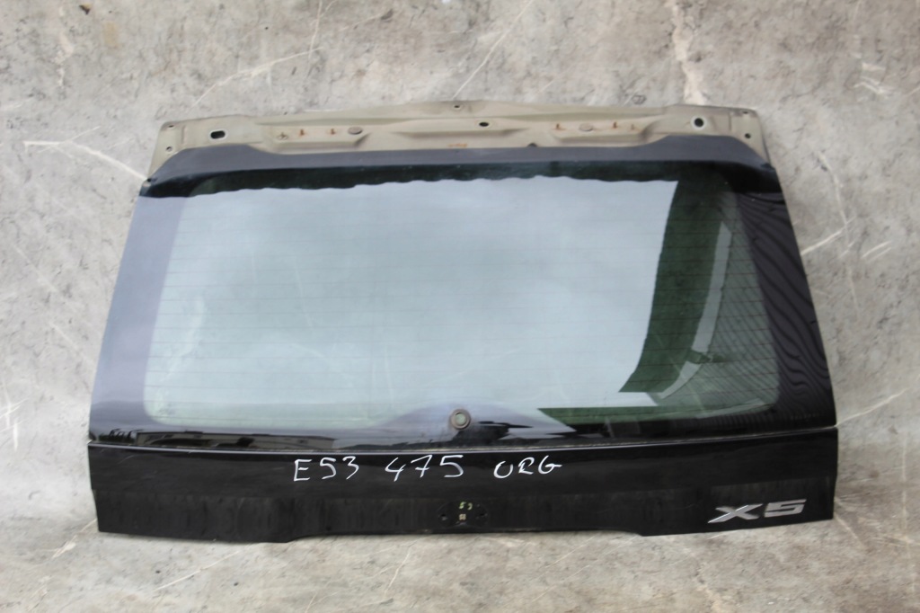 фото №1, Кришка багажника багажника bmw x5 e53 475 black sapphire org лак