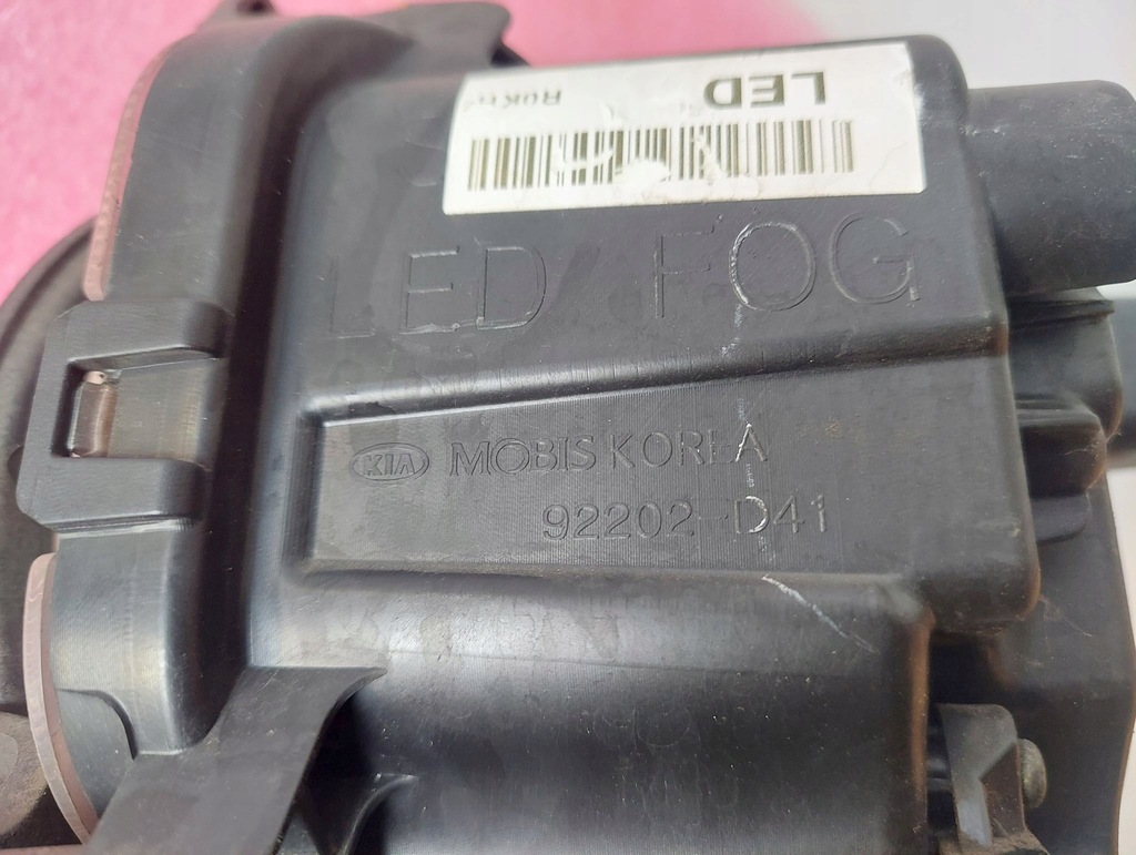 фото №6, Kia optima 15- протитуманна фара led drl правий + рамка
