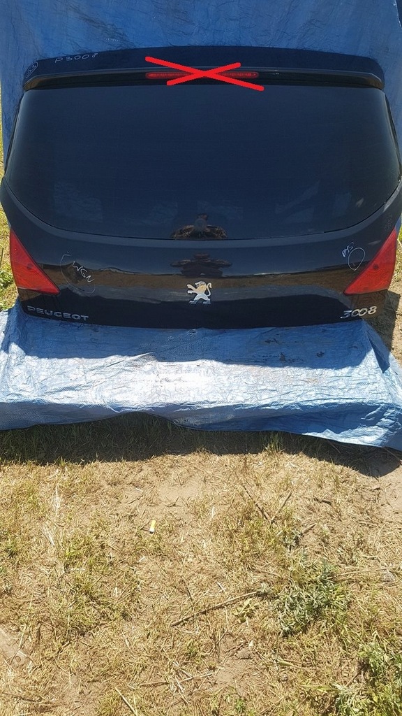 фото №1, Крышка багажника багажника peugeot 3008 i