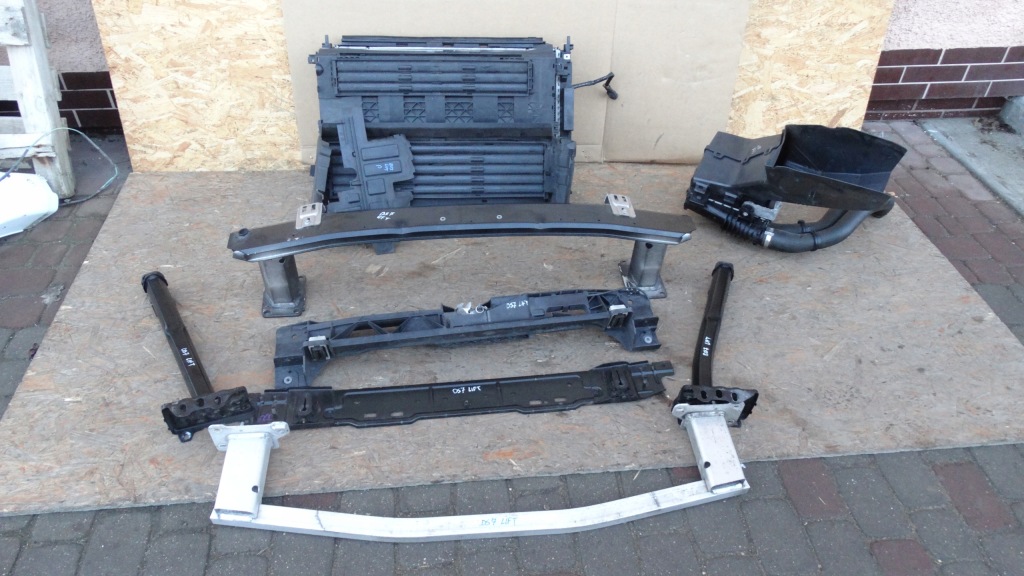 фото №1, Citroen ds7 lift балка pas радиатор радиатор 1.5 blue hdi