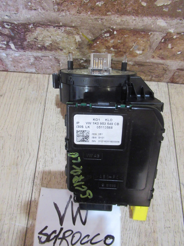 фото №5, Лента подушка безопасности шлейф volkswagen scirocco 08/14r