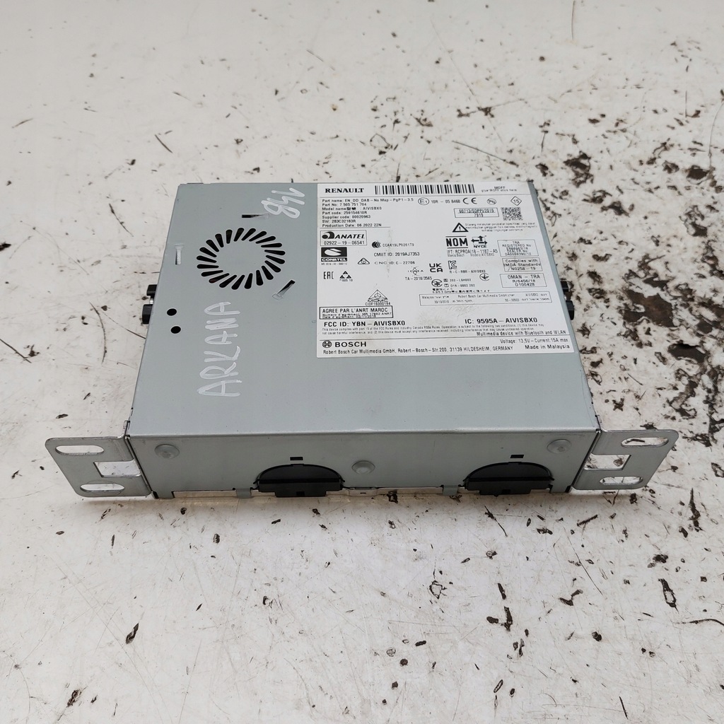 фото №1, Renault arkana радио заводской