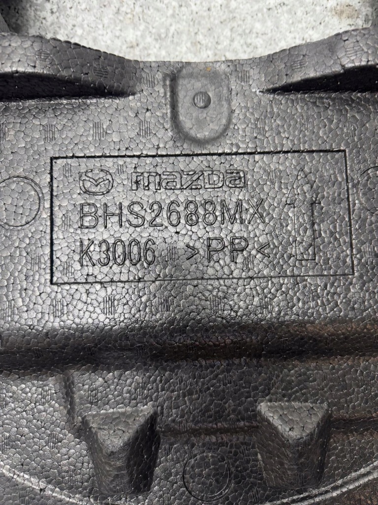фото №5, Пінополістирол вкладиш багажника mazda 3 bm 2013-2017 bhs2688mx