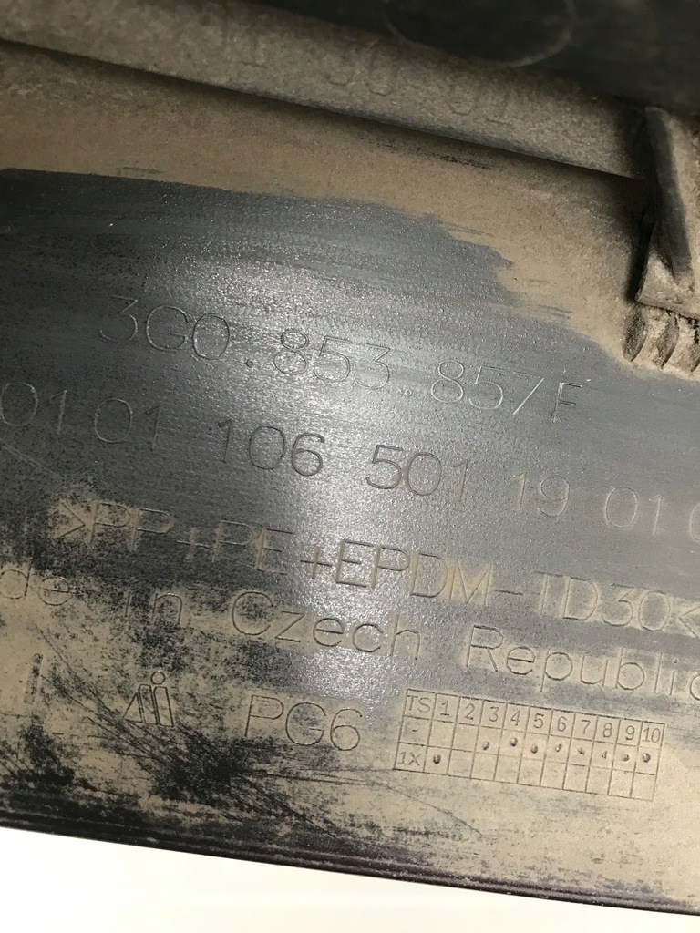 фото №6, Молдинг поріг ліва passt b8 kombi 3g0853857f ld3y