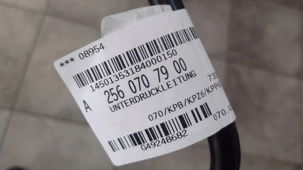 фото №8, Mercedes w223 трубка оливи вакуум a2560707900