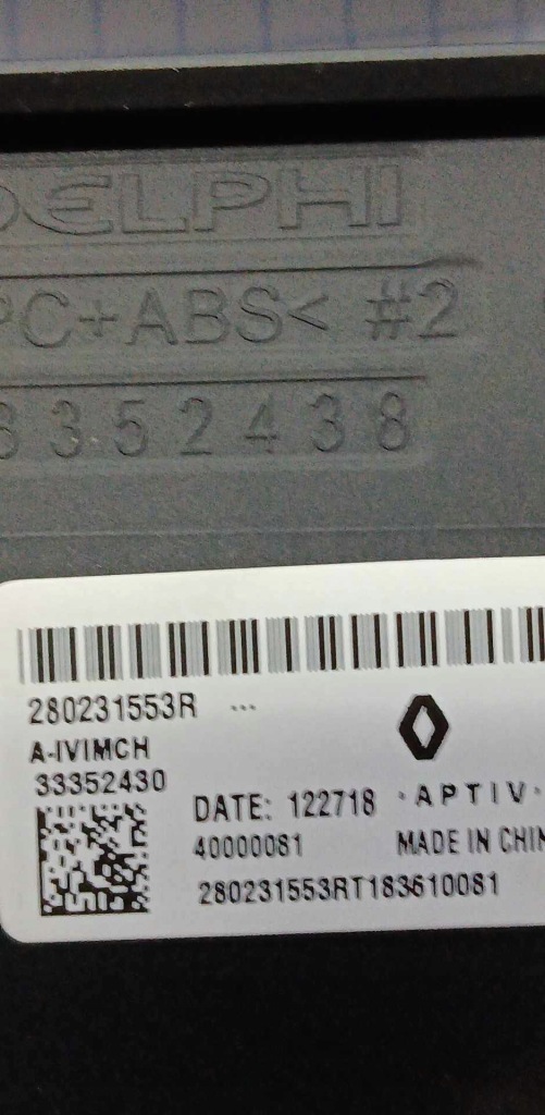 фото №4, Роз'єм зарядний пристрій usb модуль з'єднувач renault clio v captur ii 280231553r