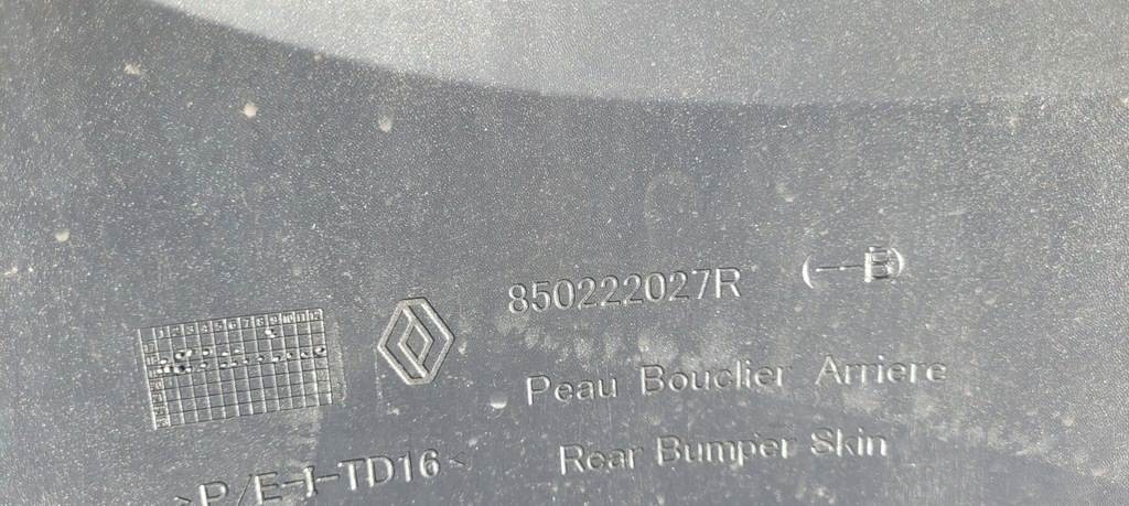 фото №11, Бампер задняя задний dacia duster 2 ii 18-