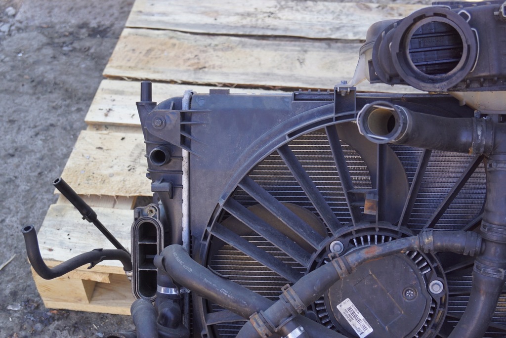 фото №12, Радіатор вентилятор jaguar s-type 2.7 d автоматична коробка передач