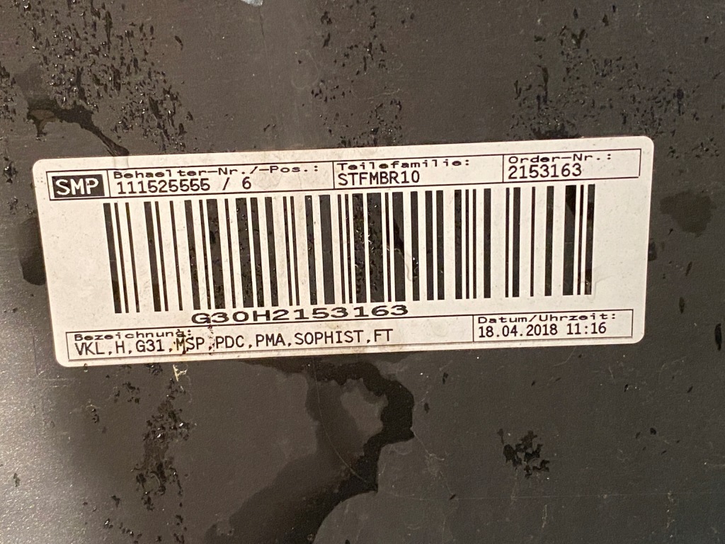 фото №10, Bmw оригінальний номер 51128064726 бампер набір