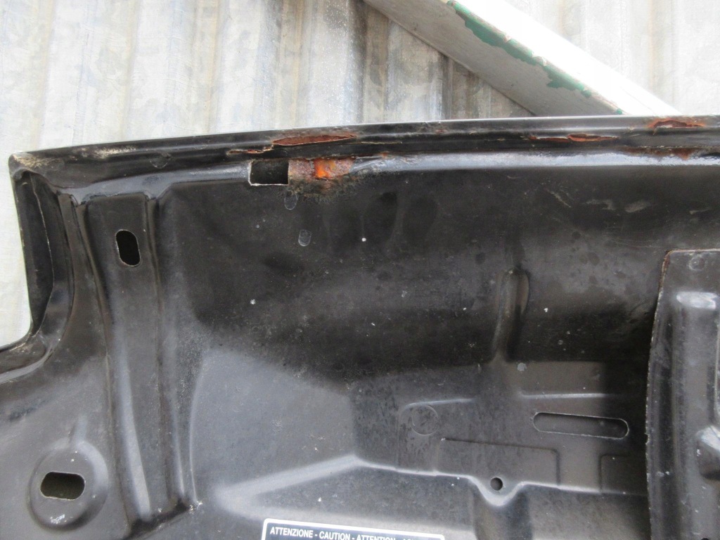 Fiat punto 2 188 3d 1.2 16v 80 km капот кришка двигуна 601 Недорого