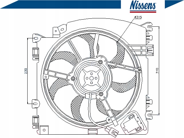 фото №2, Вентилятор радиатора renault clio iii 1.6 hi-flex
