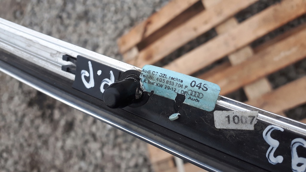 фото №10, S6 c7 a6 4g молдинг кузовная правая хром sedan