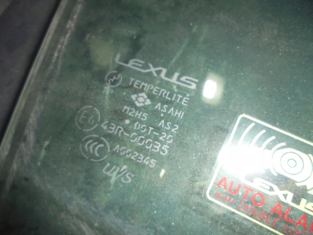 фото №2, Стекло правая перед lexus rx ii 400h 2007