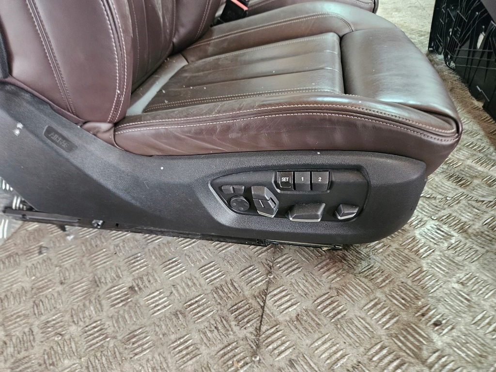 фото №8, Сиденья заднее сиденье сиденье середина bmw x5 f15 x5m f85 kplbrąz коричневые 2017r