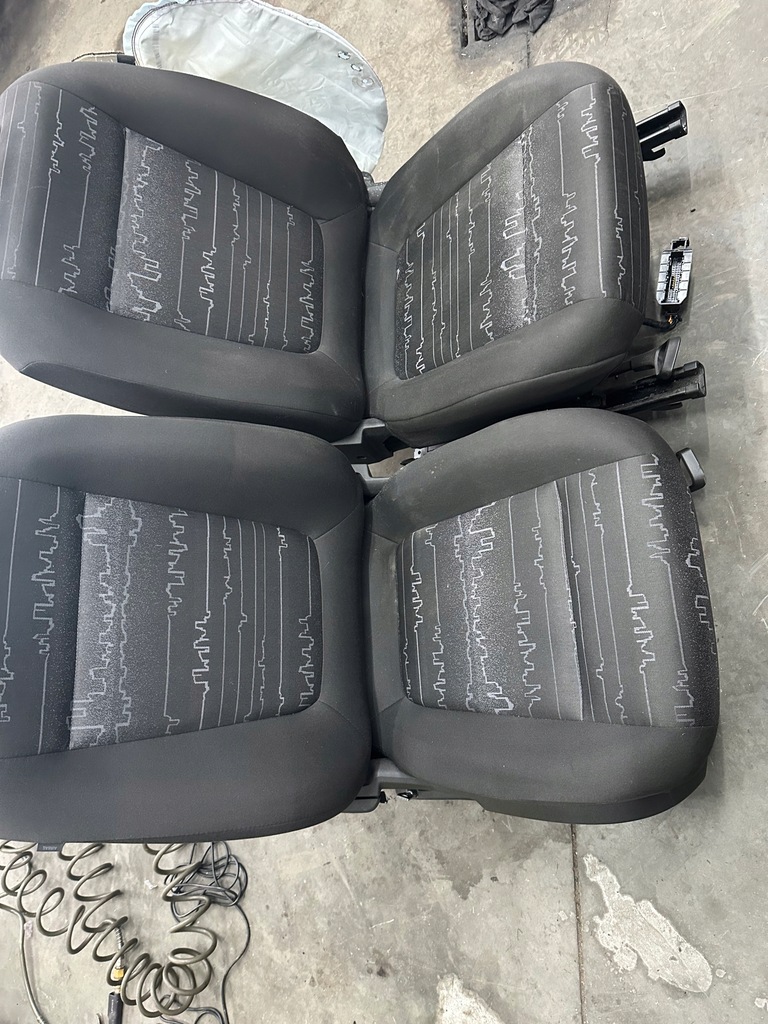 фото №4, Opel meriva b сиденья передние заднее сиденье задняя обшивки