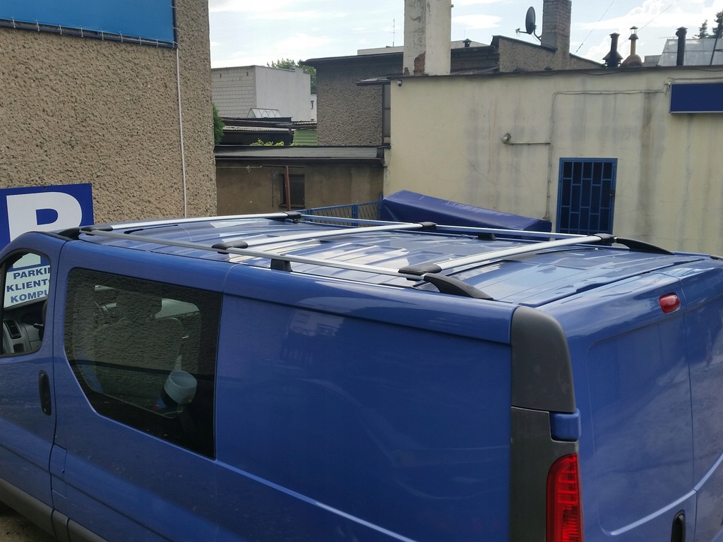 фото №7, Renault trafic opel vivaro 2001-2014 рейлинги кровельные багажник l2